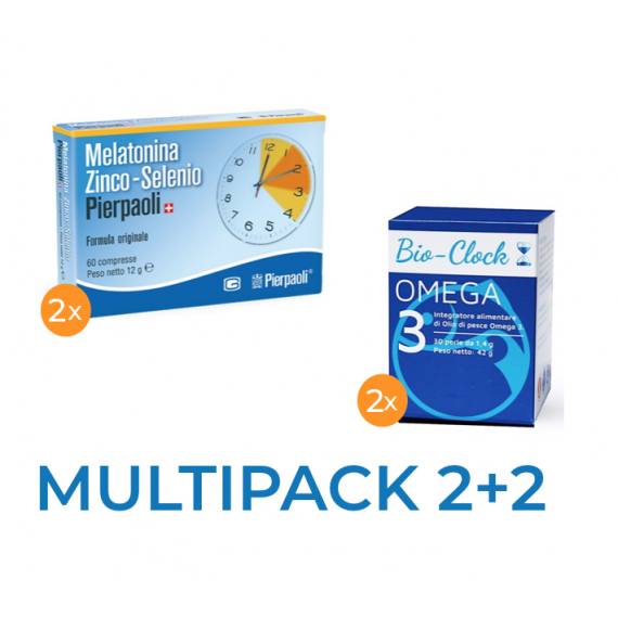 OMEGA3 fish oil supplement+  Melatonin ZNS Pierpaoli 2 boxes