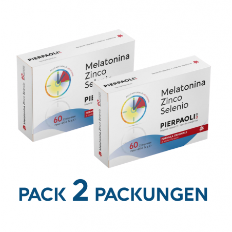 Melatonina Zinco-Selenio Pierpaoli - 2 Packungen