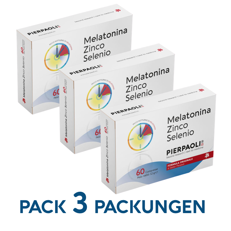 Melatonin ZNS Pierpaoli 1mg - 3 Boxes - (180 Tabs)