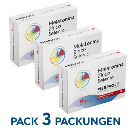 Melatonin ZNS Pierpaoli 1mg - 3 Boxes - (180 Tabs)