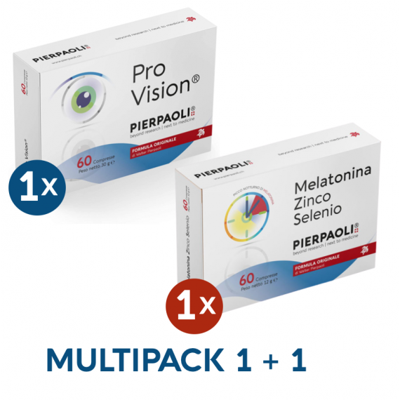Melatonin Zinc-Selenium Pierpaoli 1 Box + ProVision® Pierpaoli 1 Box